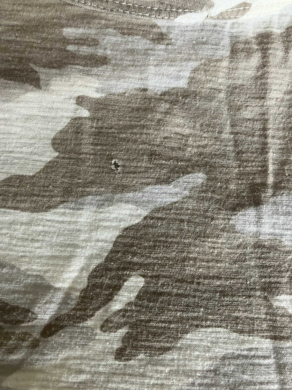 James Perse Neutral Crew Tee in Oatmeal/Cream Army - Picture 4 of 4